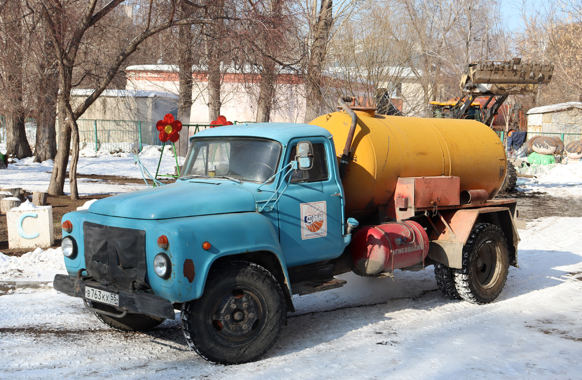 Омская область, № В 763 КХ 55 — ГАЗ-53-19
