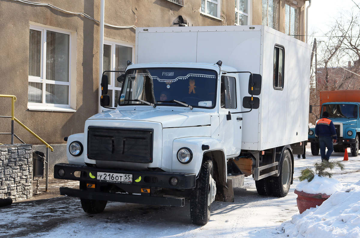 Омская область, № У 216 ОТ 55 — ГАЗ-33098