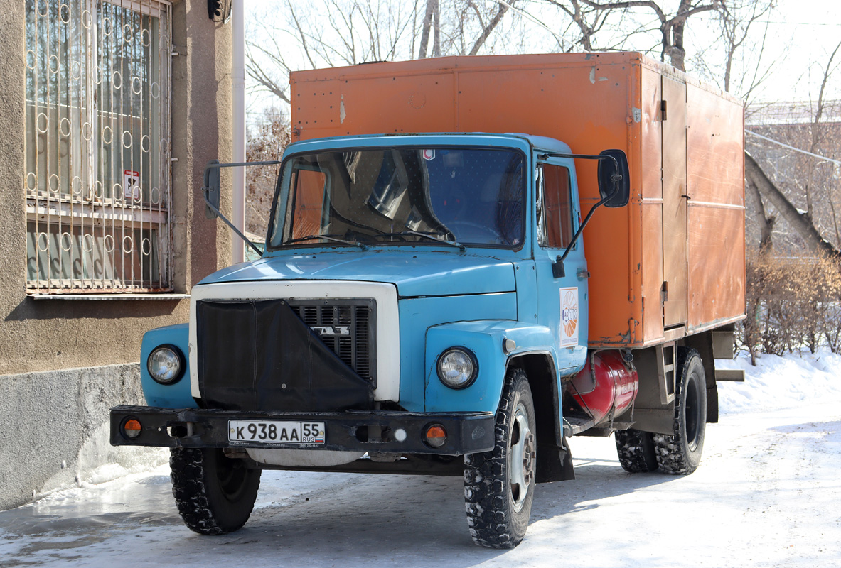 Омская область, № К 938 АА 55 — ГАЗ-3307