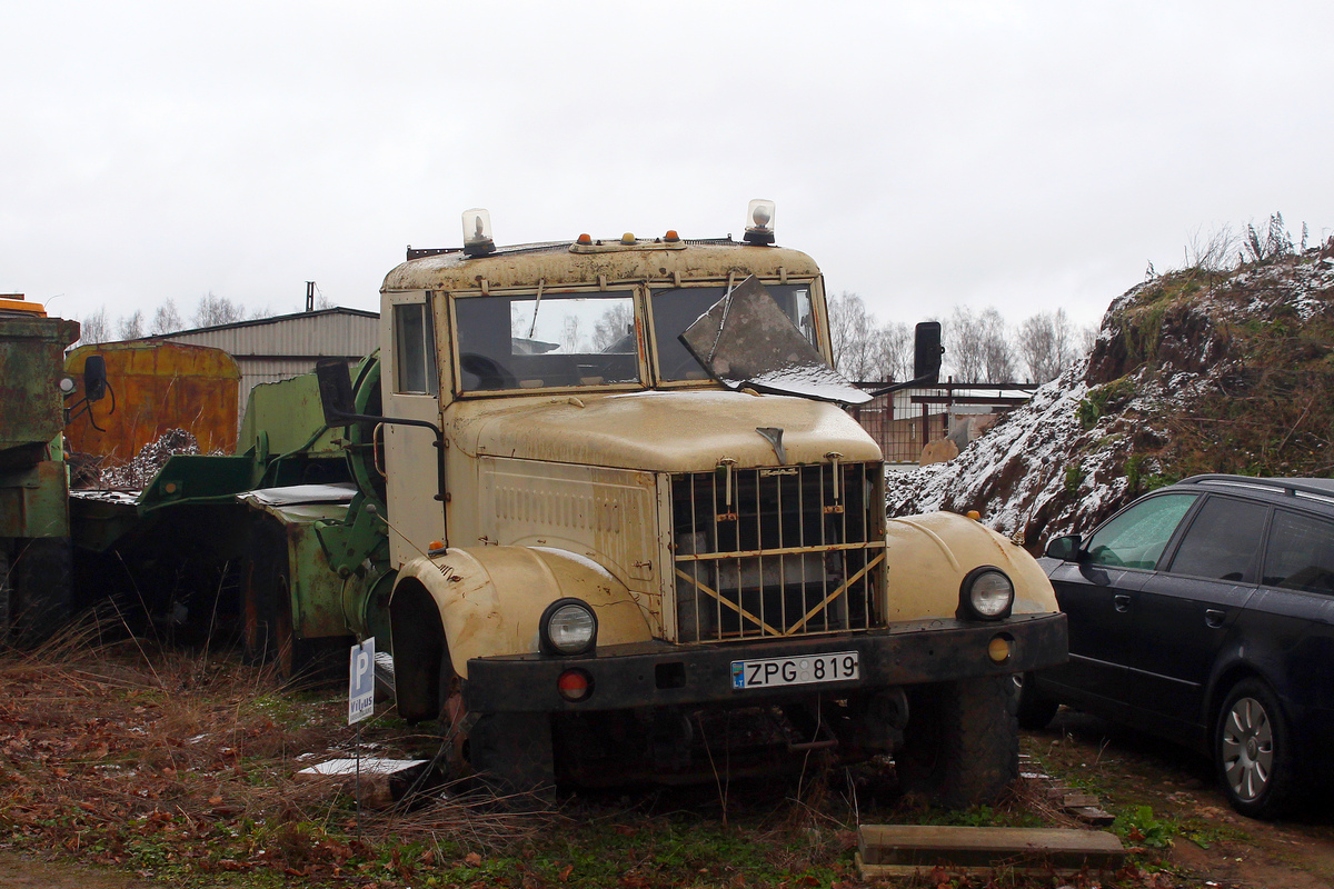 Литва, № ZPG 819 — КрАЗ-258Б1