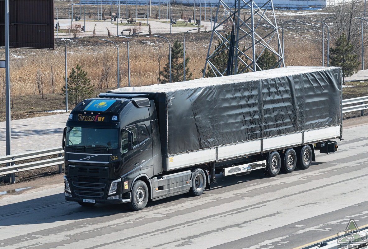 Алматинская область, № 334 — Volvo ('2012) FH.460 [X9P]
