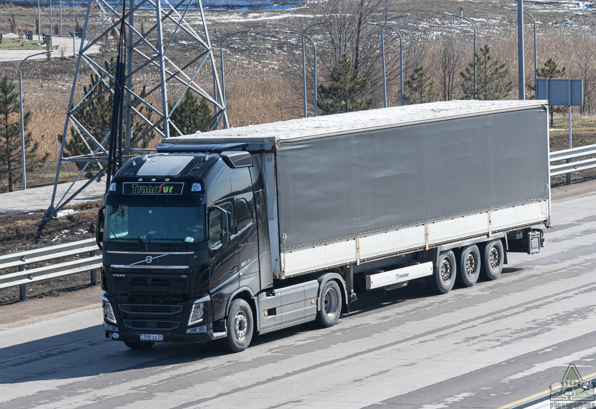 Алматинская область, № 598 ZA 05 — Volvo ('2012) FH.460 [X9P]