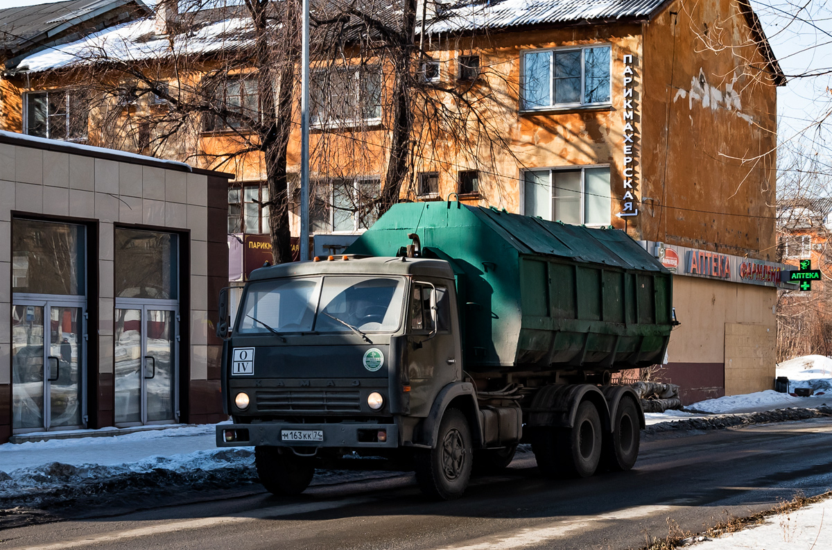 Челябинская область, № М 163 КК 74 — КамАЗ-53212