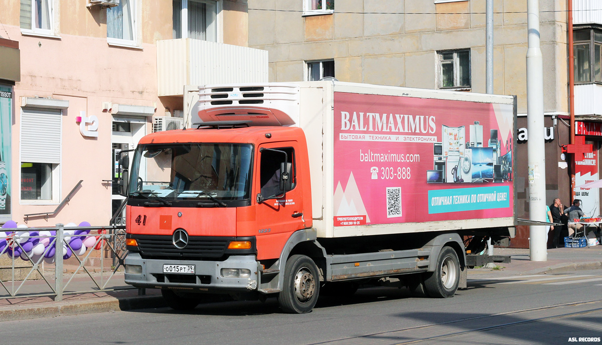 Калининградская область, № О 015 РТ 39 — Mercedes-Benz Atego 1223