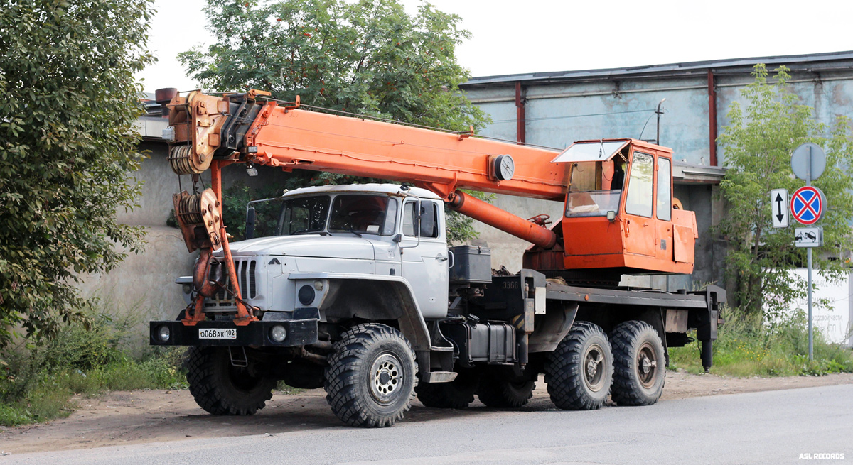 Башкортостан, № О 068 АК 102 — Урал-4320-40