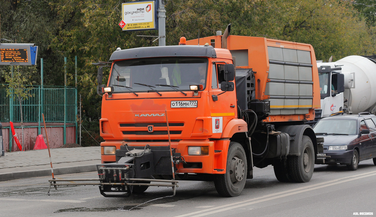 Москва, № О 116 МН 777 — КамАЗ-53605-A4(23)
