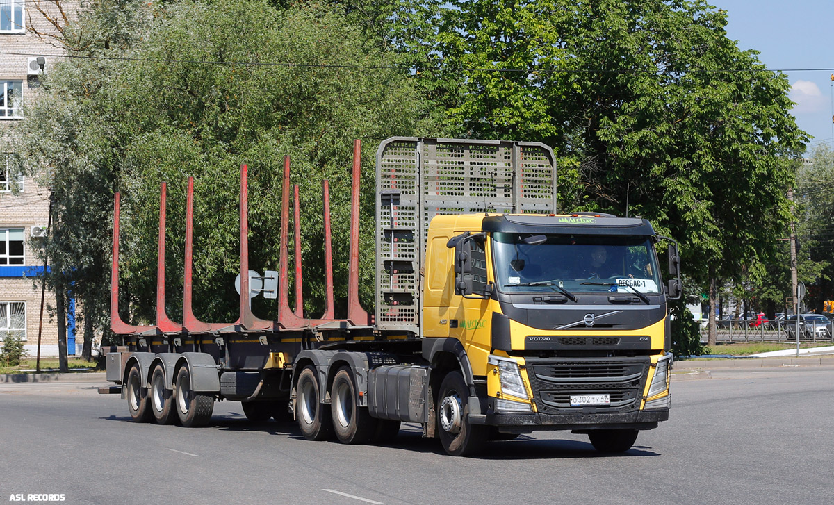 Новгородская область, № О 302 ТУ 47 — Volvo ('2013) FM.420
