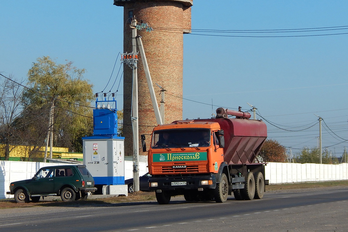 Белгородская область, № К 592 СМ 31 — КамАЗ-65115-15 [65115R]