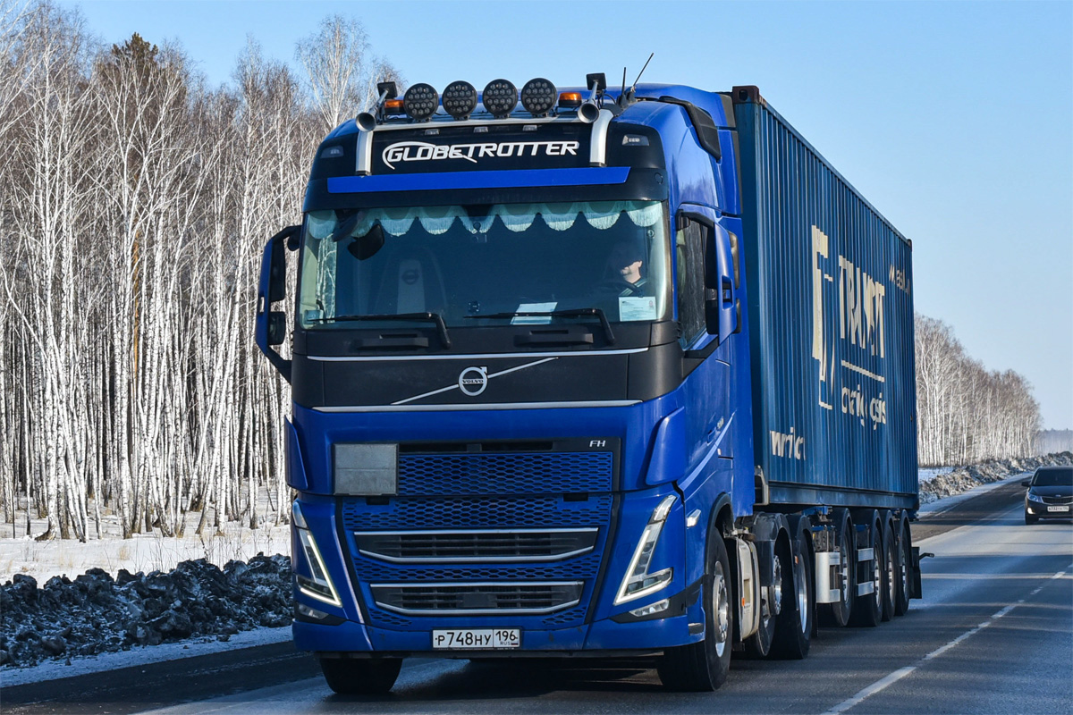 Свердловская область, № Р 748 НУ 196 — Volvo ('2020) FH.500 [X9P]