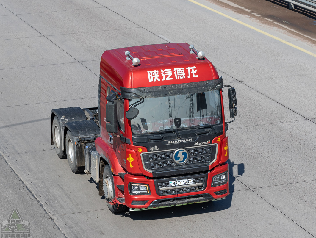 Алматинская область, № 877 BGA 05 — Shaanxi Shacman M3000 (общая модель)