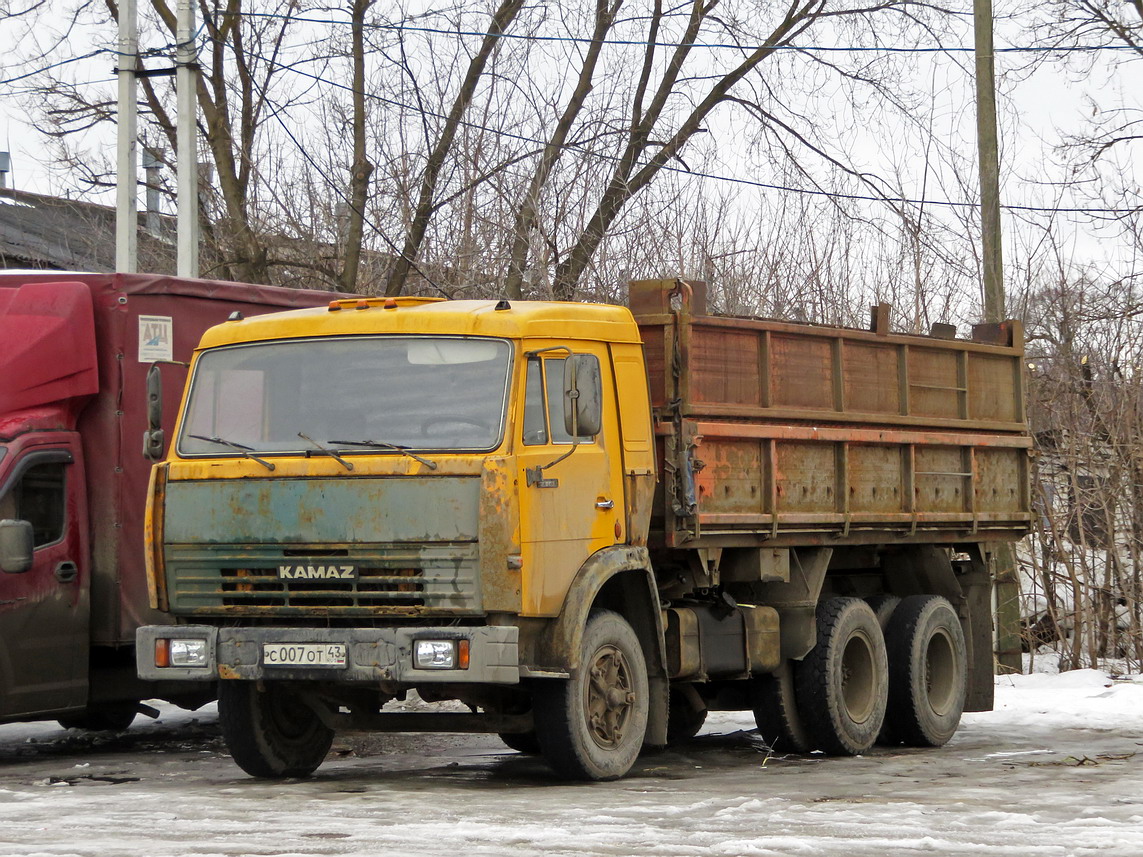 Кировская область, № С 007 ОТ 43 — КамАЗ-5320