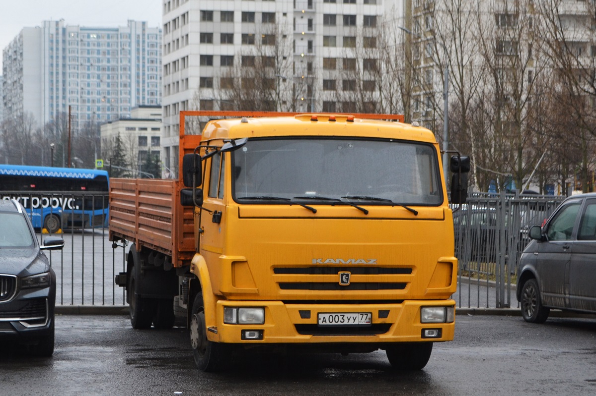 Москва, № А 003 УУ 77 — КамАЗ-4308-C3(79)