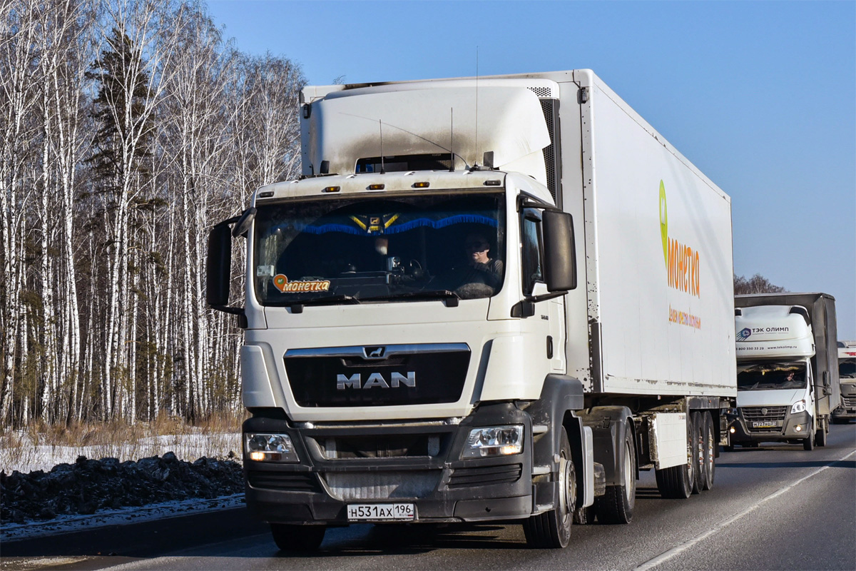 Свердловская область, № Н 531 АХ 196 — MAN TGS 18.400