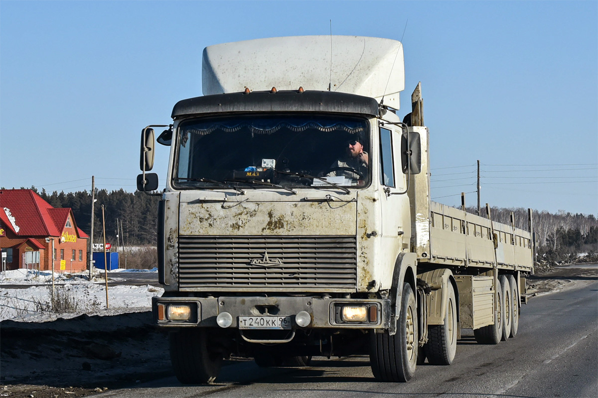 Свердловская область, № Т 240 КК 96 — МАЗ-543203