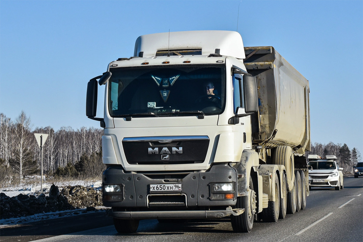 Свердловская область, № Х 650 ХН 96 — MAN TGS 33.440