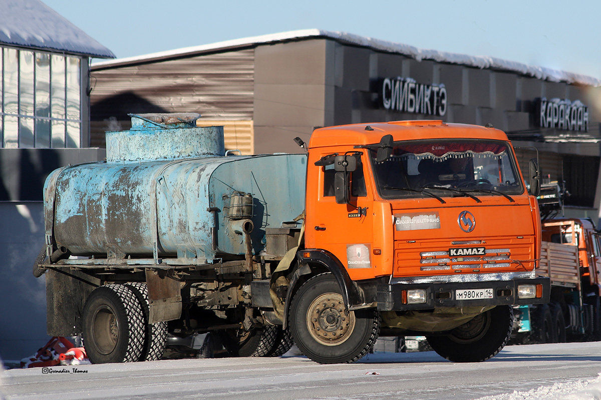 Саха (Якутия), № М 980 КР 14 — КамАЗ-43253-A3(96)