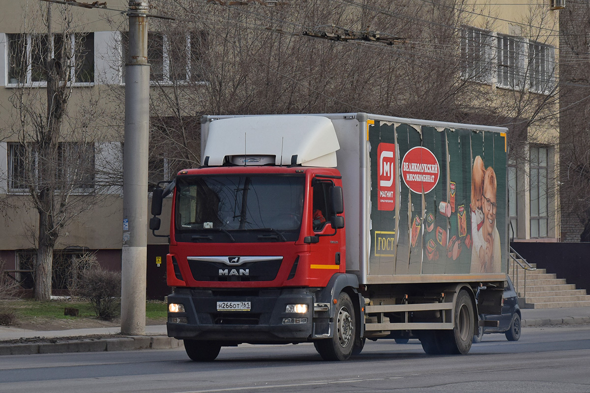 Волгоградская область, № Н 266 ОТ 761 — MAN TGM 18.250