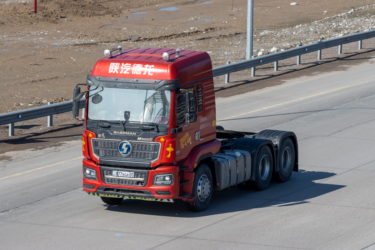 Алматинская область, № 877 BGA 05 — Shaanxi Shacman M3000 (общая модель)