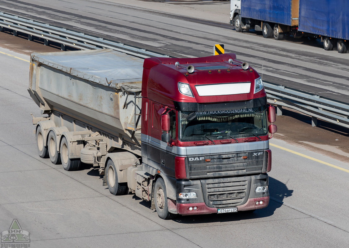 Алматинская область, № 074 BFS 05 — DAF XF105 FT