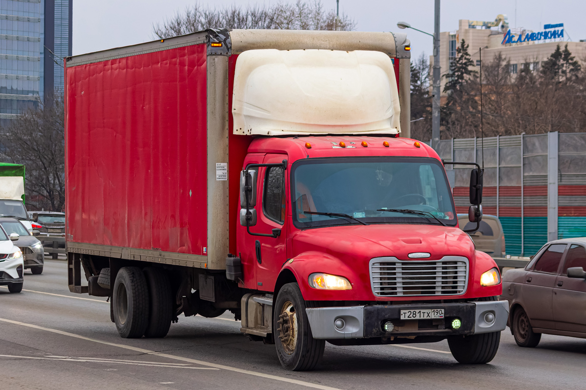 Московская область, № Т 281 ТХ 190 — Freightliner Business Class M2