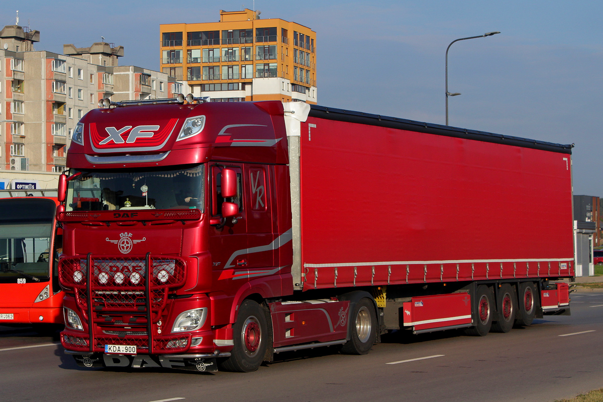 Литва, № KDA 900 — DAF XF Euro6 FT