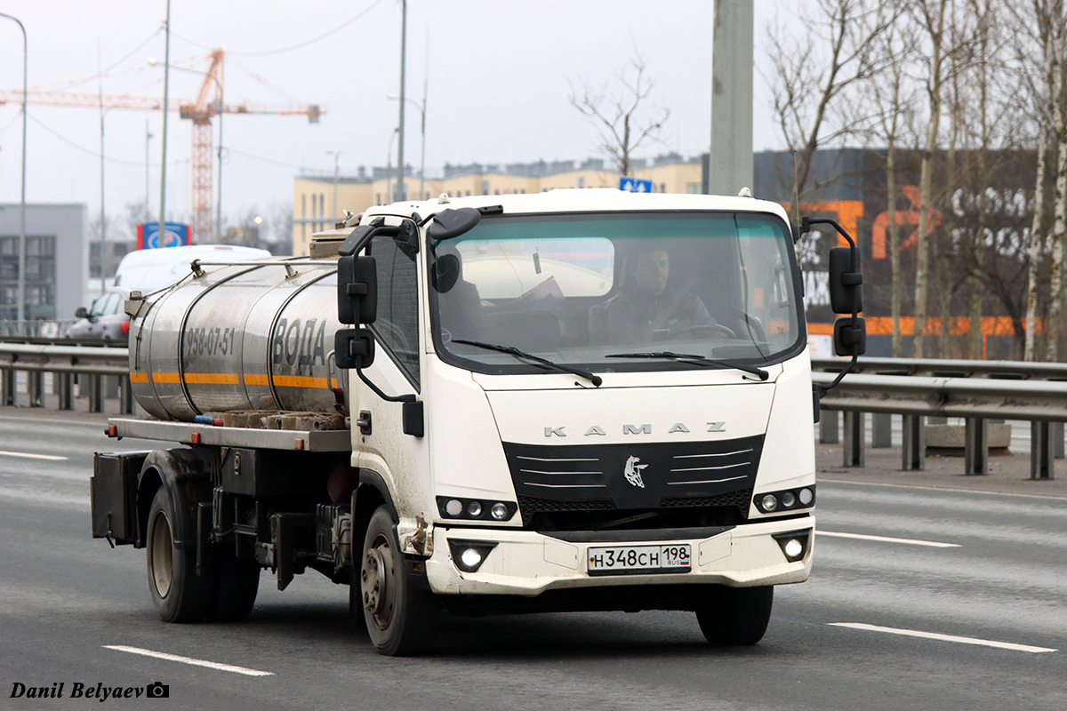 Санкт-Петербург, № Н 348 СН 198 — КамАЗ-43089-F5 "Компас 9"