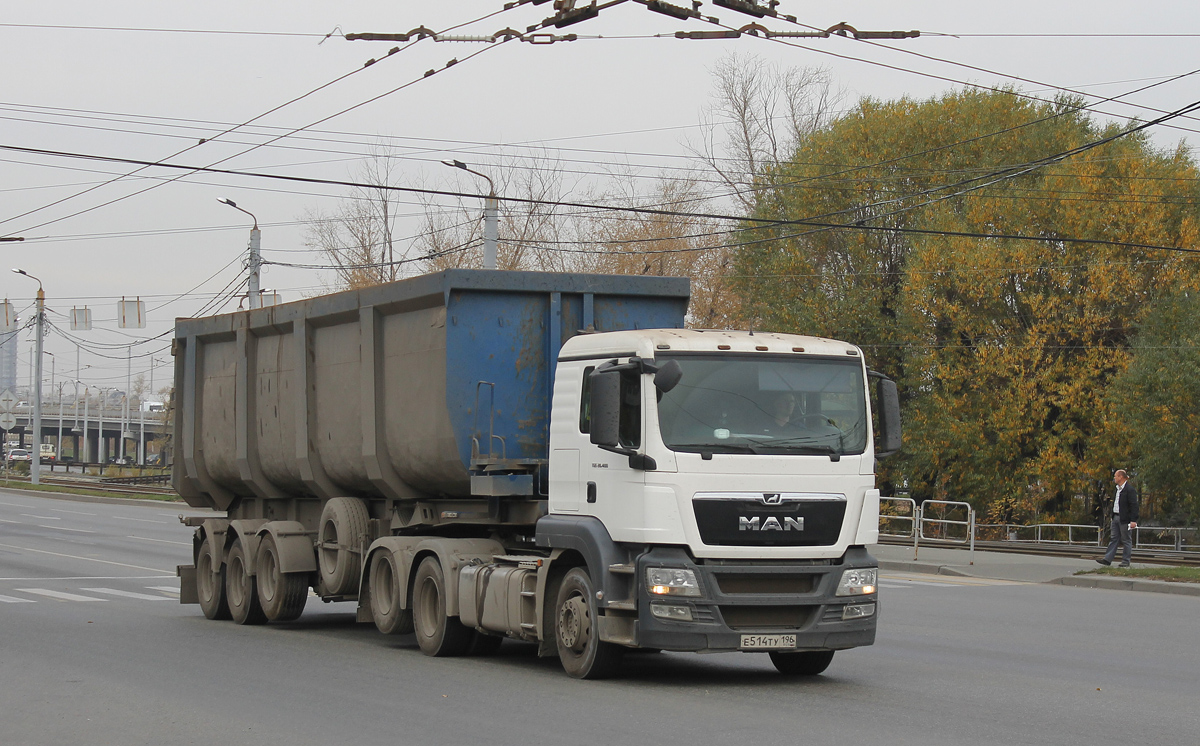Свердловская область, № Е 514 ТУ 196 — MAN TGS 28.400