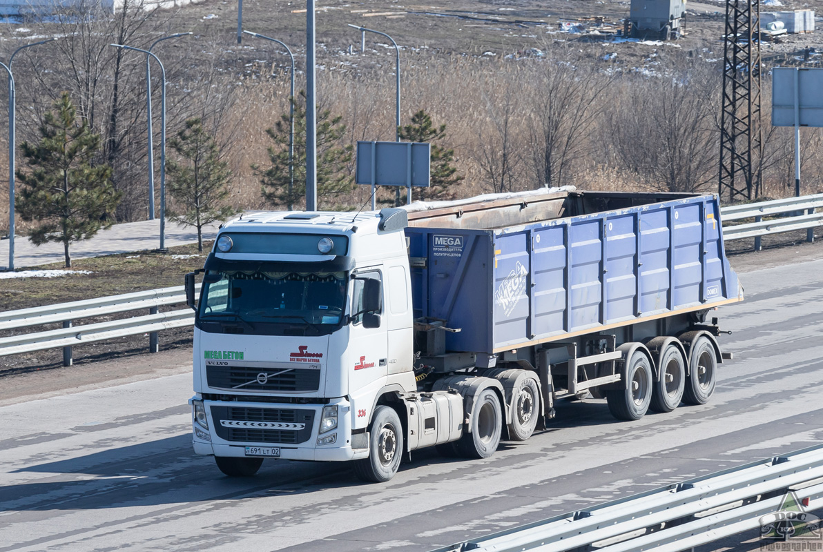 Алматы, № 691 LT 02 — Volvo ('2008) FH.420