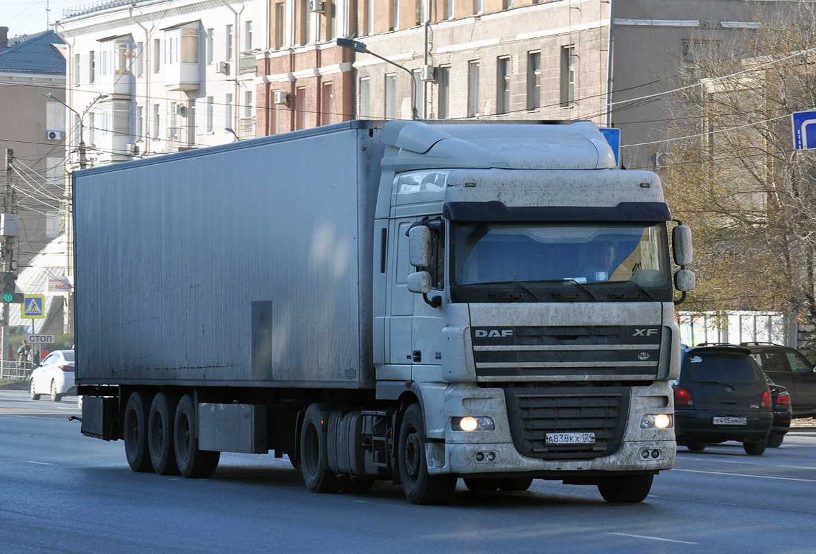 Красноярский край, № А 838 КХ 124 — DAF XF105 FT