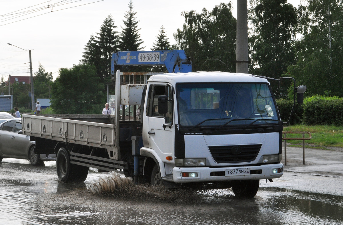 Омская область, № Т 877 ВМ 55 — Nissan Diesel (общая модель)