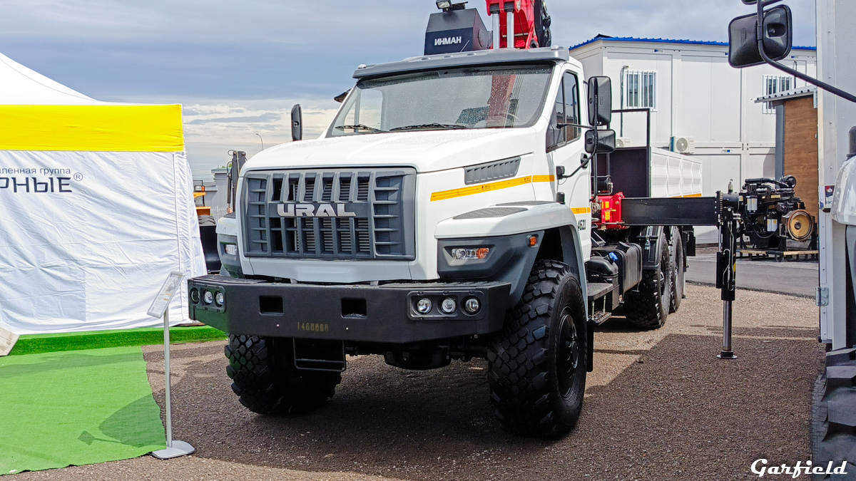 Красноярский край, № (24) Б/Н 0055 — Урал NEXT 4320-72; Красноярский край — Автомобили без номеров; Красноярский край — Новые автомобили; Кемеровская область — Уголь России и Майнинг 2024