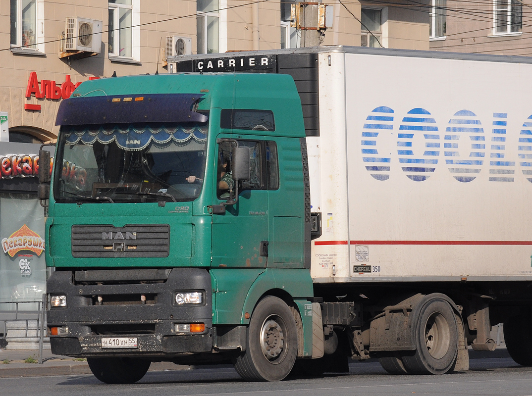 Омская область, № Н 410 ХН 55 — MAN TGA 18.460