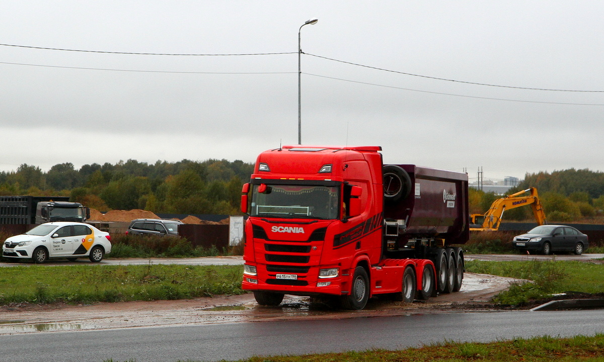 Санкт-Петербург, № Р 615 ТУ 198 — Scania ('2016) R440