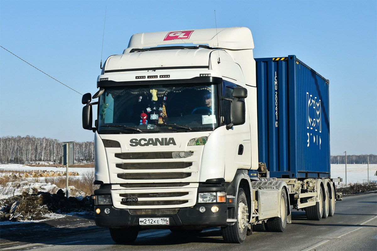 Свердловская область, № М 212 КЕ 196 — Scania ('2013) G400