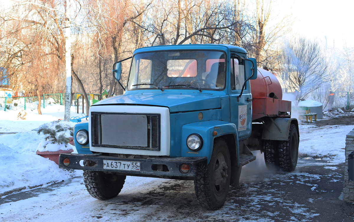 Омская область, № А 637 ТУ 55 — ГАЗ-3309