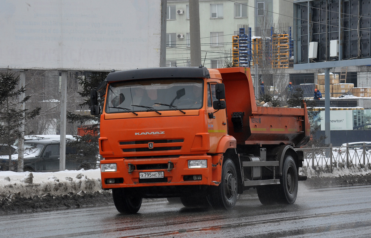 Омская область, № Х 795 НС 55 — КамАЗ-53605-A5(48)