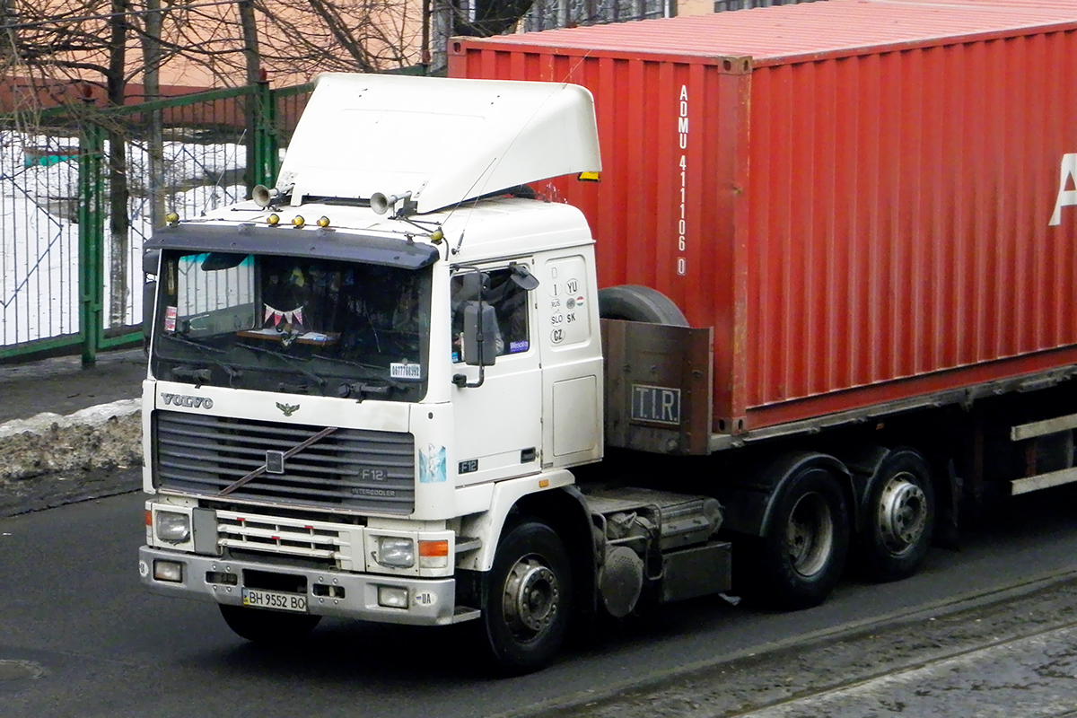 Одесская область, № ВН 9552 ВО — Volvo ('1987) F12