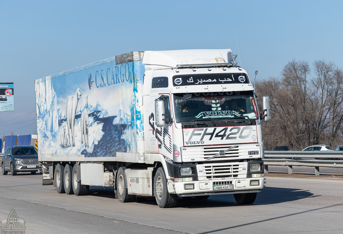 Туркестанская область, № 466 AGA 13 — Volvo ('1993) FH12.420