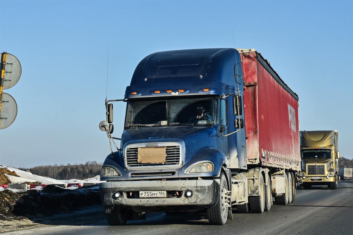 Ханты-Мансийский автоном.округ, № Р 755 МУ 186 — Freightliner Columbia