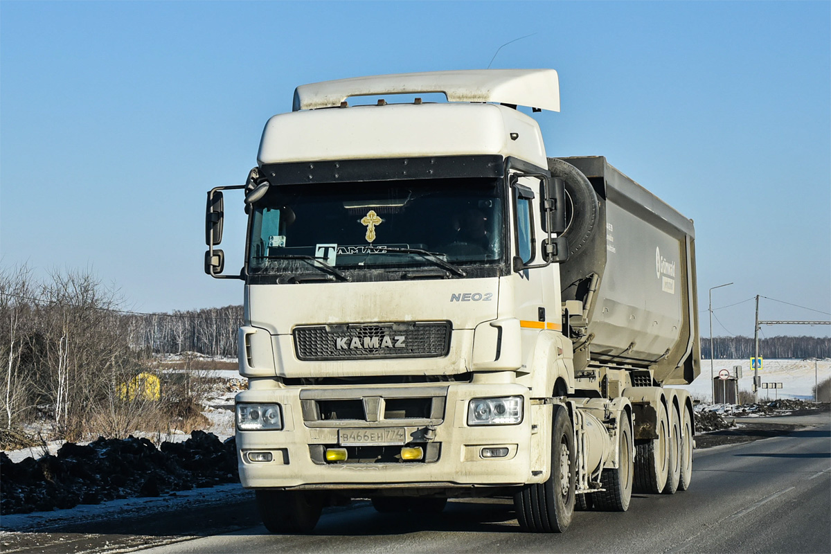 Челябинская область, № В 466 ЕН 774 — КамАЗ-5490-5P(90)