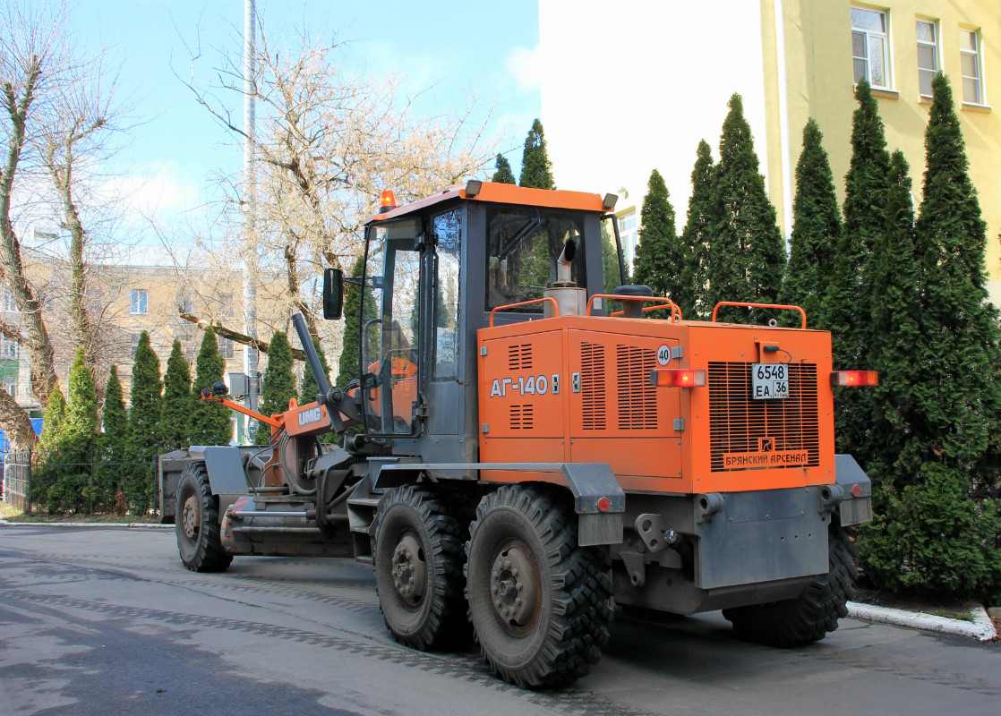Воронежская область, № 6548 ЕА 36 — АГ-140