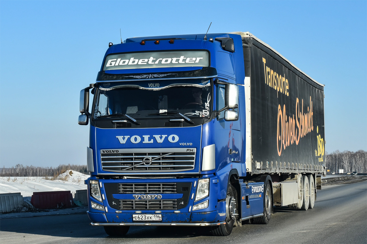 Свердловская область, № Е 623 ХК 196 — Volvo ('2008) FH.460