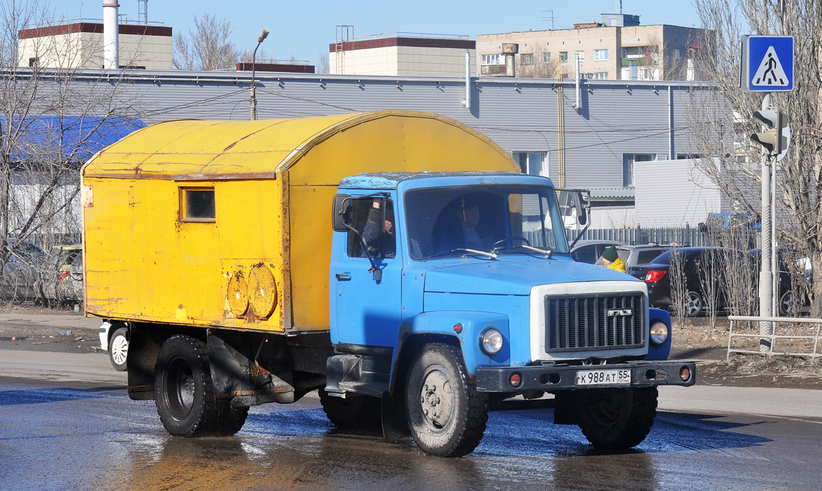 Омская область, № К 988 АТ 55 — ГАЗ-3307