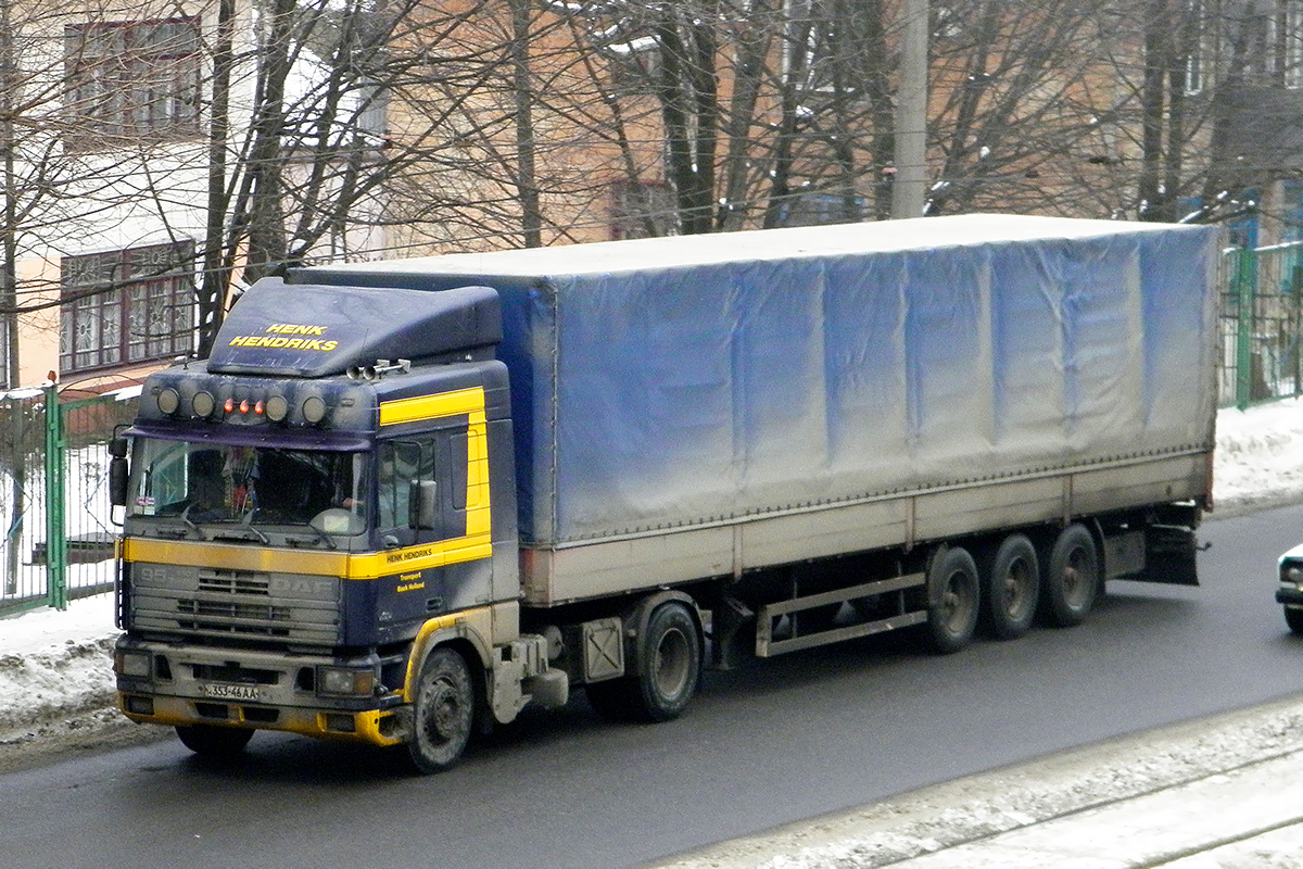 Днепропетровская область, № 353-46 АА — DAF 95 FT