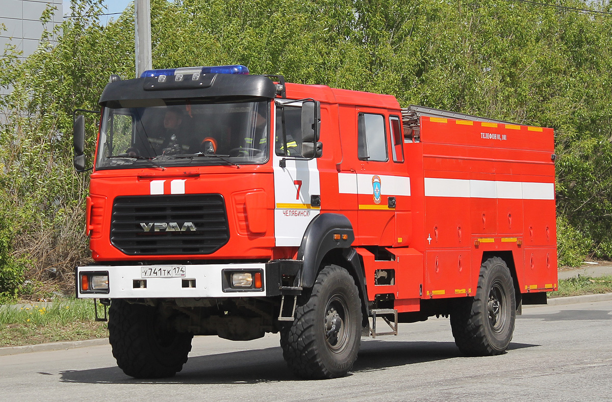 Челябинская область, № У 741 ТК 174 — Урал-43206-79