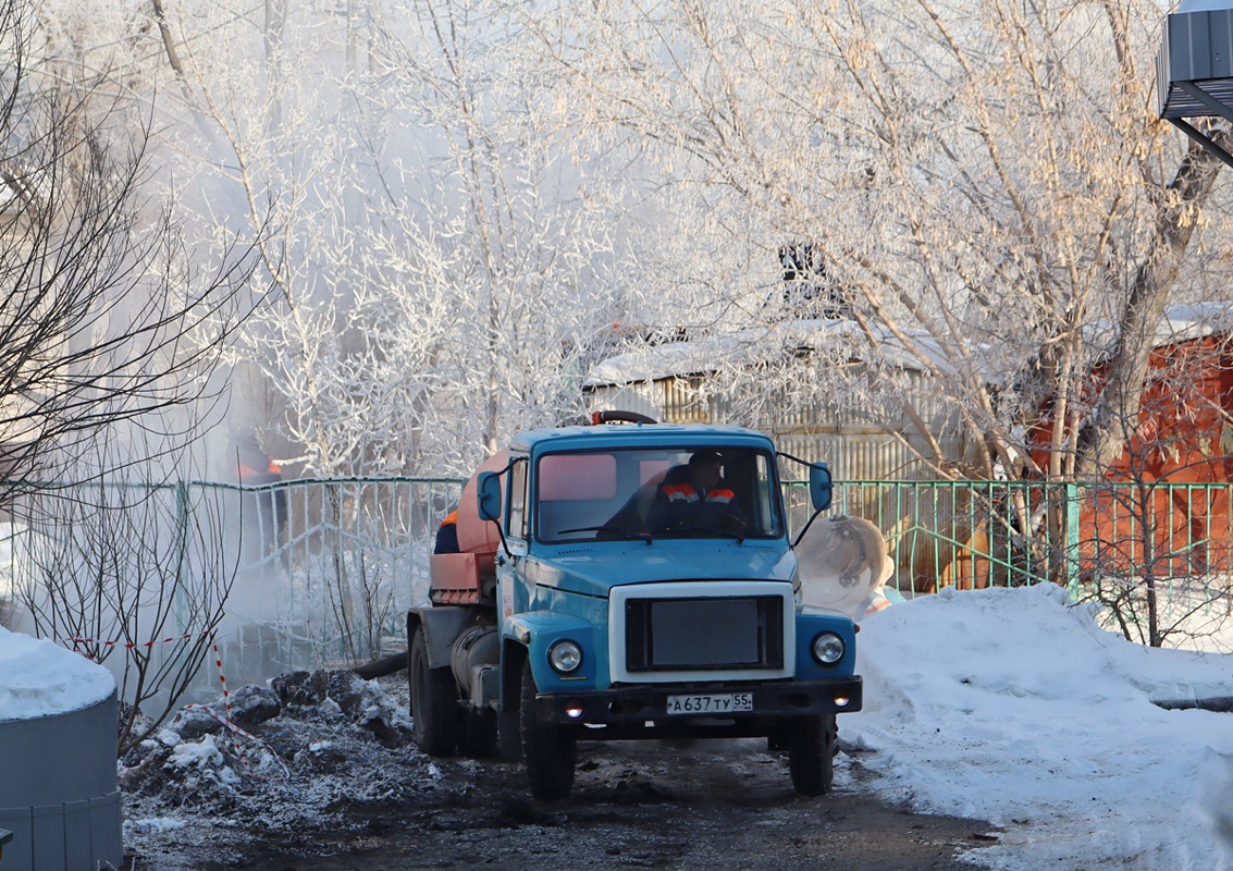 Омская область, № А 637 ТУ 55 — ГАЗ-3309