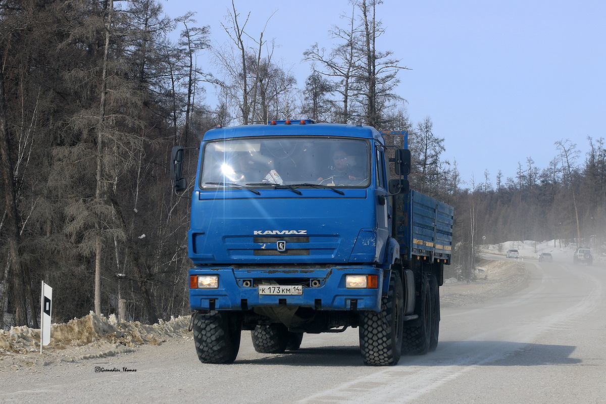 Саха (Якутия), № К 173 КМ 14 — КамАЗ-43118-24