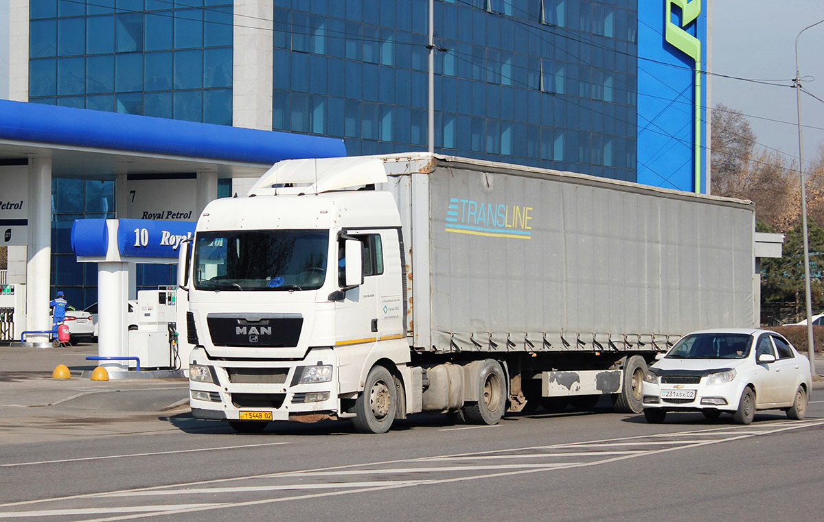 Алматы, № T 5448 02 — MAN TGX ('2007) 18.400