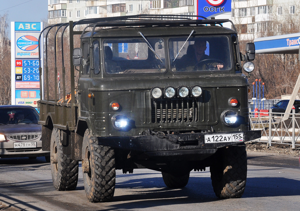 Омская область, № А 122 АУ 155 — ГАЗ-66-15