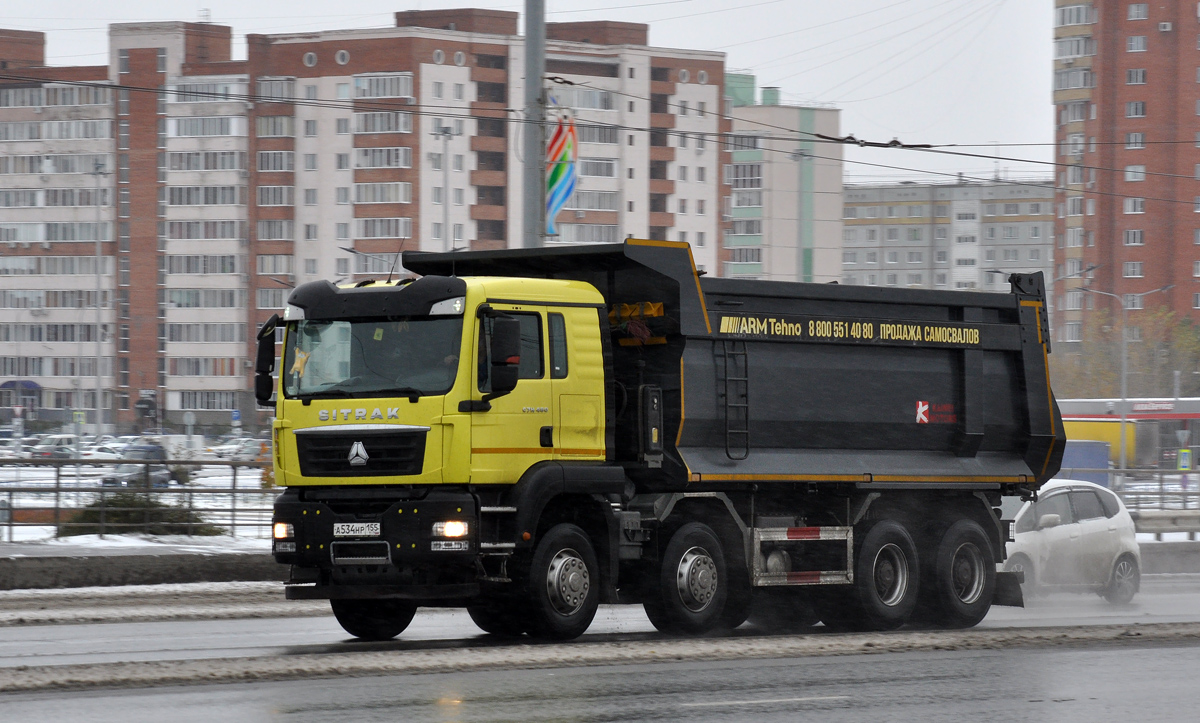 Омская область, № А 534 НР 155 — Sitrak C7H ZZ3316